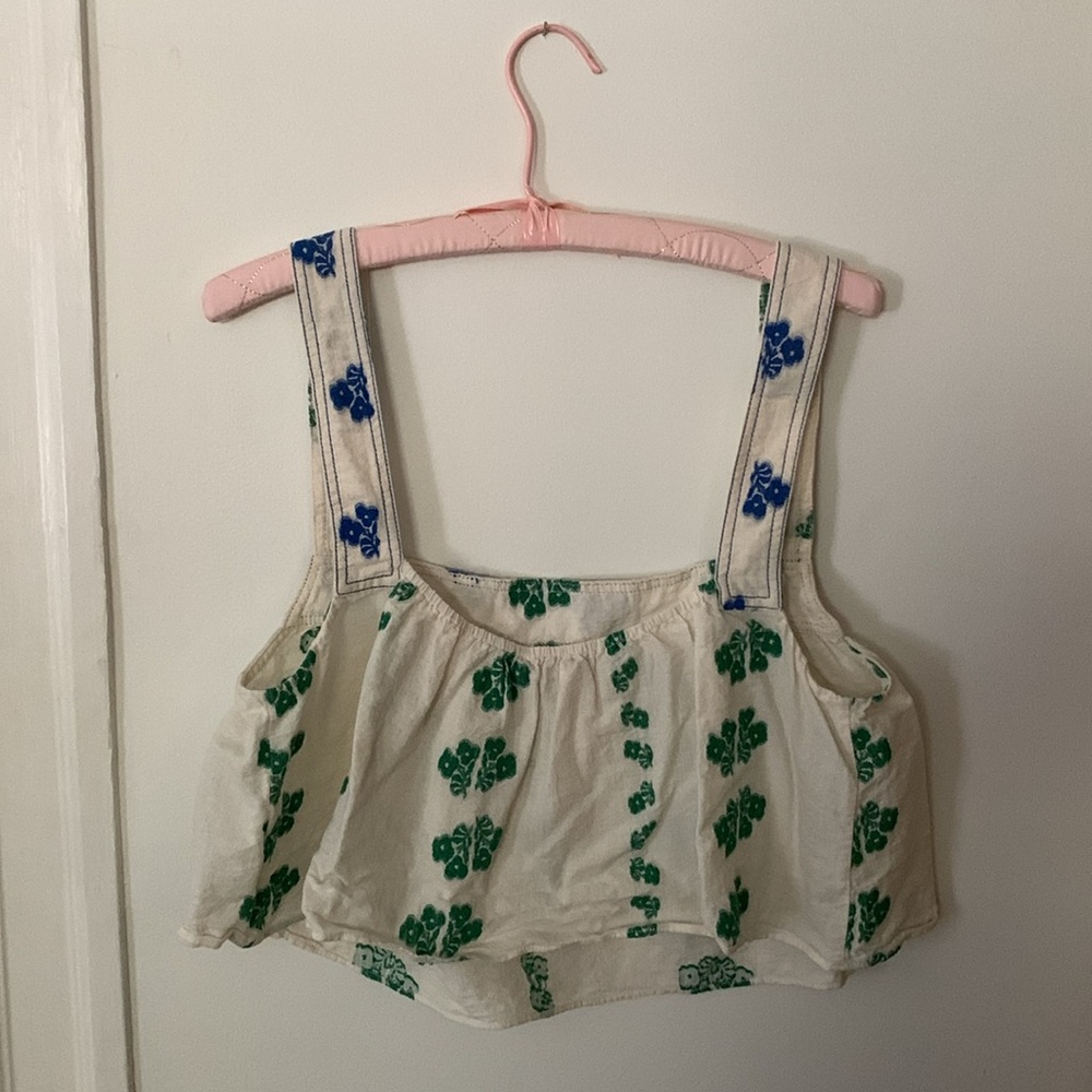 Zara embroiderd crop top - Picture 7 of 7
